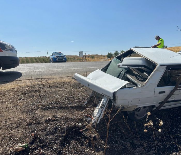 Adyaman'da trafik kazas: 3 yaral