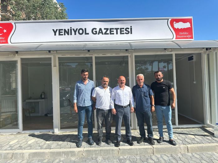 Osman Varoldan Mercan TV ve Yeniyol Gazetesine Ziyaret