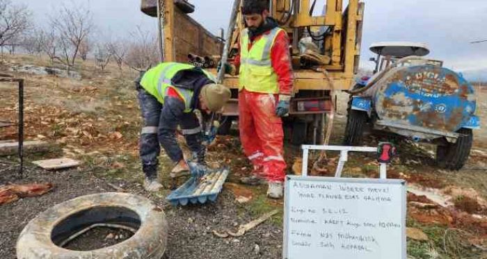 Adyaman'da konut yaplmas planlanan alanda n ett almas yaplyor