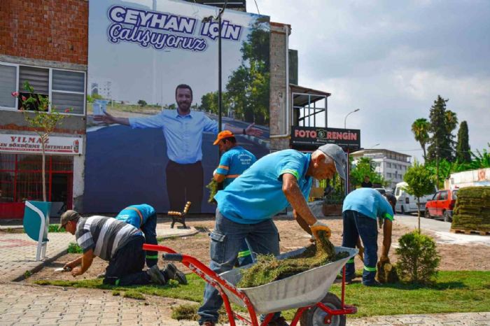 Bakan Kadir Aydardan Ceyhann merkezine yeni yeil alan