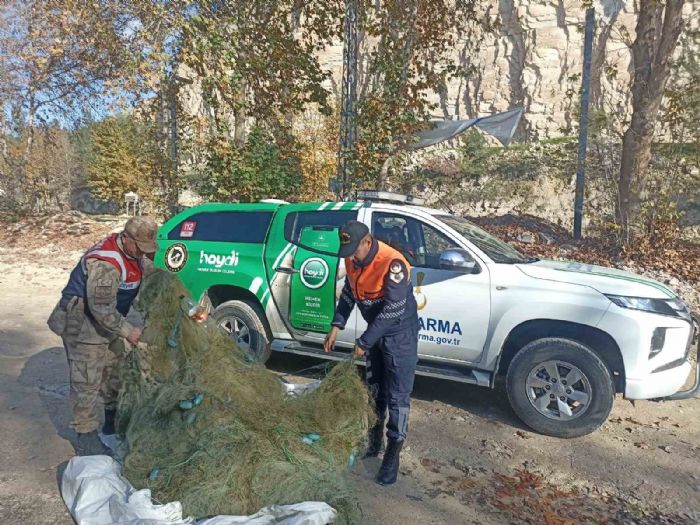 Kullanm yasak a ile avclk yapan ahsa para cezas