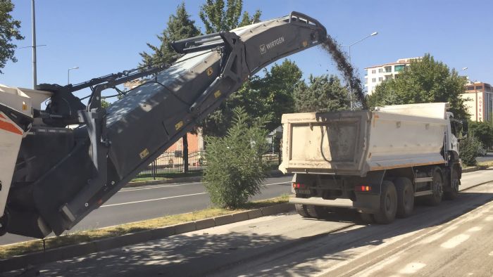 Adyaman Belediyesinden Asfaltlama ncesi Hazrlk