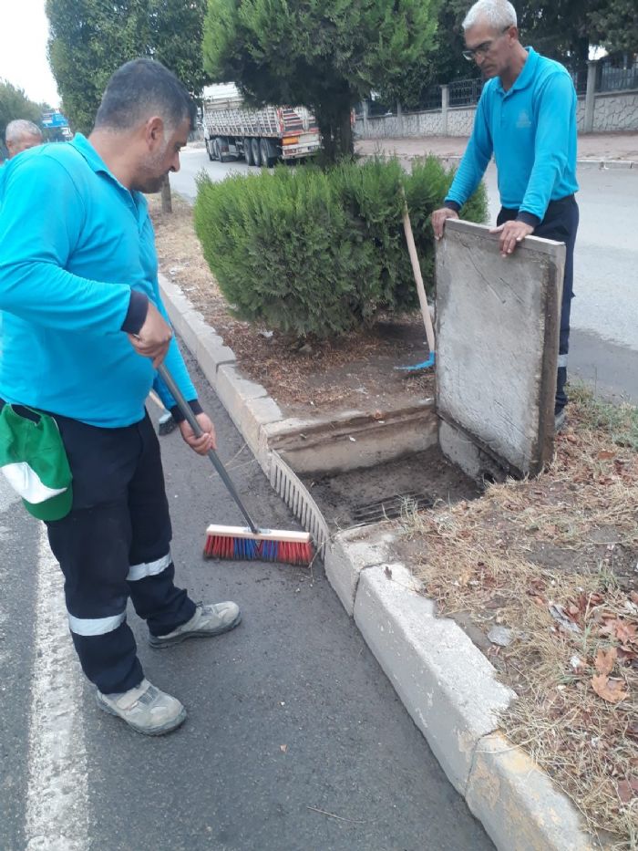 Adyaman Belediyesi, mazgal temizlii ile ka hazrlanyor