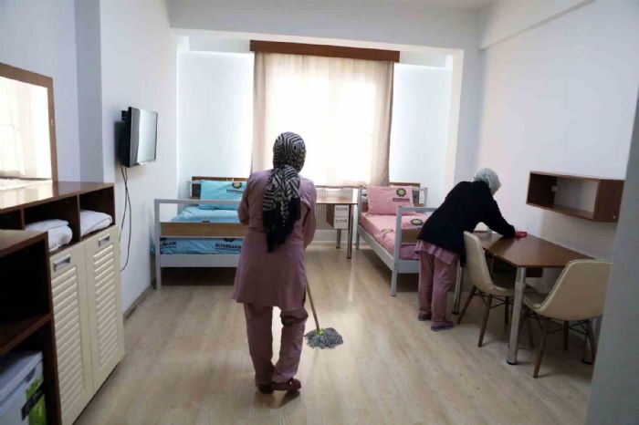 Diyarbakrda hasta ve hasta yaknlar misafirhanesinde berber hizmeti balad