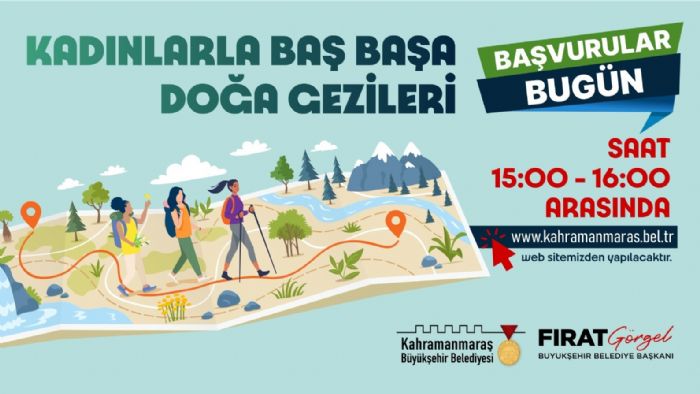 Bykehirin kadnlara ynelik doa gezilerine yeni bavurular balyor