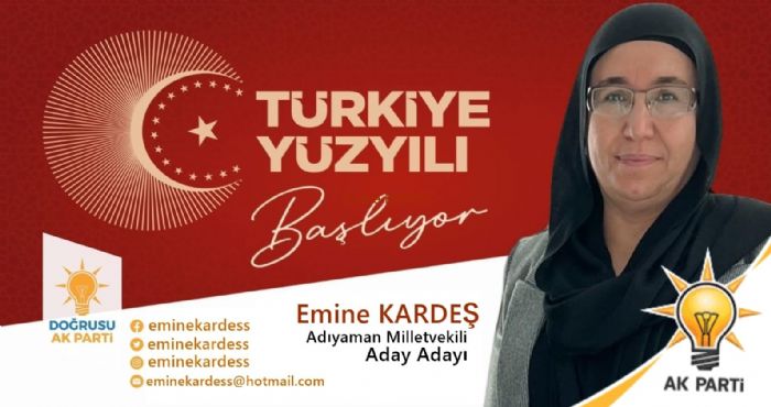 AK Parti Milletvekili Aday Aday Emine Karde almalarna Aralksz Devam Ediyor