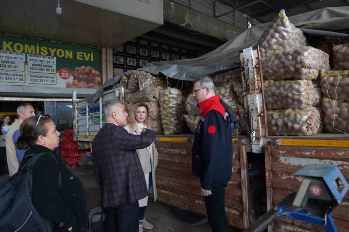 Adanada patates ve soana sk denetim