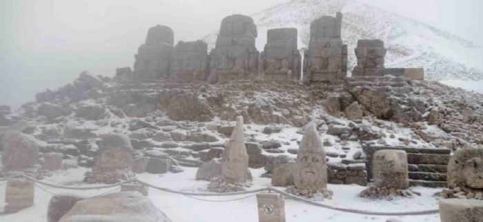 Nemrut Da yeniden beyaza brnd