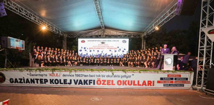 Gaziantep Kolej Vakf rencileri niversiteli oldu