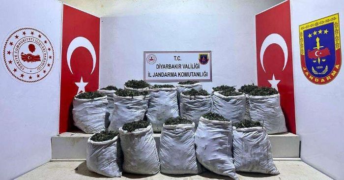 Diyarbakrda 532 kilo esrar maddesi ele geirildi