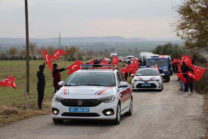 Adana ehidini dualarla uurlad