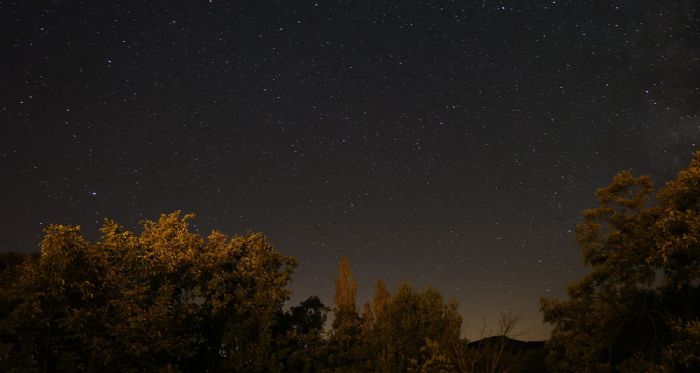 Adanada meteor yamuru grntlendi