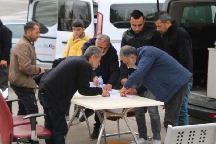 ADIYAMAN'DA SGK BNASI BAHESNDEK ADIRDA EYT BAVURULARI