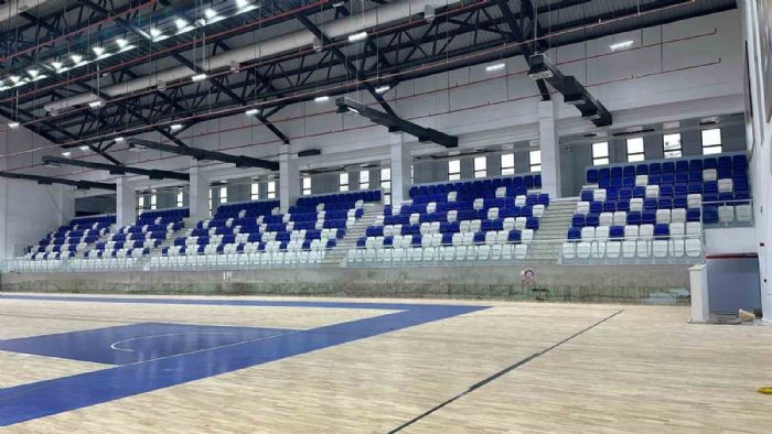 Bismile FIBA standartlarnda kapal spor salonu