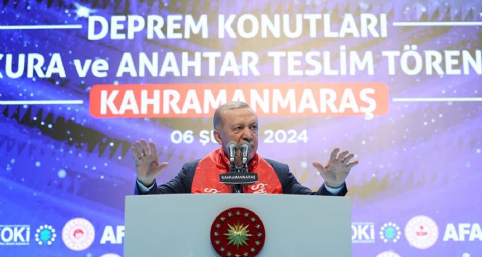 Cumhurbakan Erdoan: Savunma sanayi yatrmlarn deprem blgesine aktaracak proje hazrladk