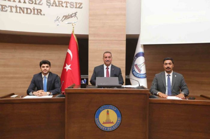 ahinbey Belediyesi Temmuz ay meclis toplants yapld