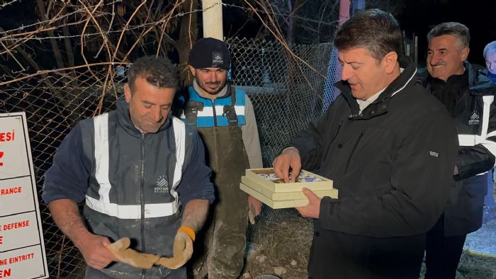 Bakan Tutdere, TOK Konutlarnda 377 Aileyi Yeni Ylda Suya Kavuturdu