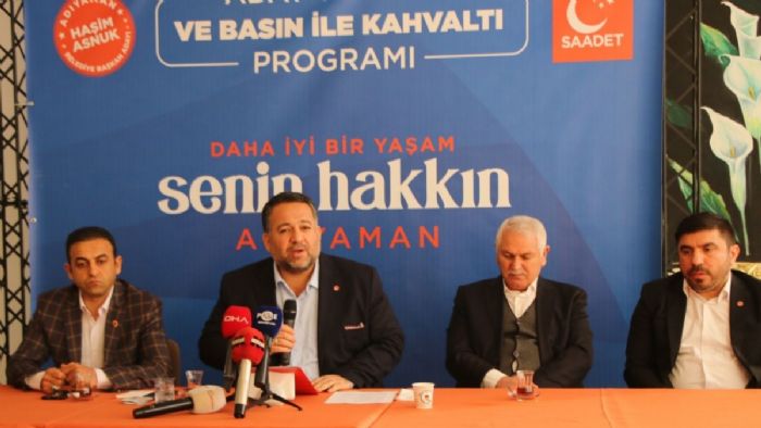 Saadet Partisi Belediye Bakan Aday Haim Asnuk: zm iin varz