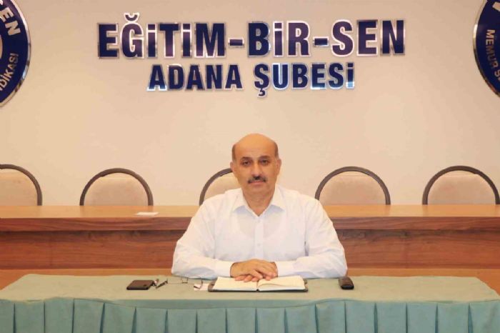 Eitim-Bir-Sen Adana ube Bakan Sargeeli: 