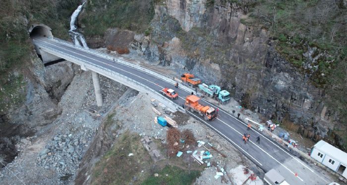 Karadeniz-Akdeniz Yolu yeniden ulama ald