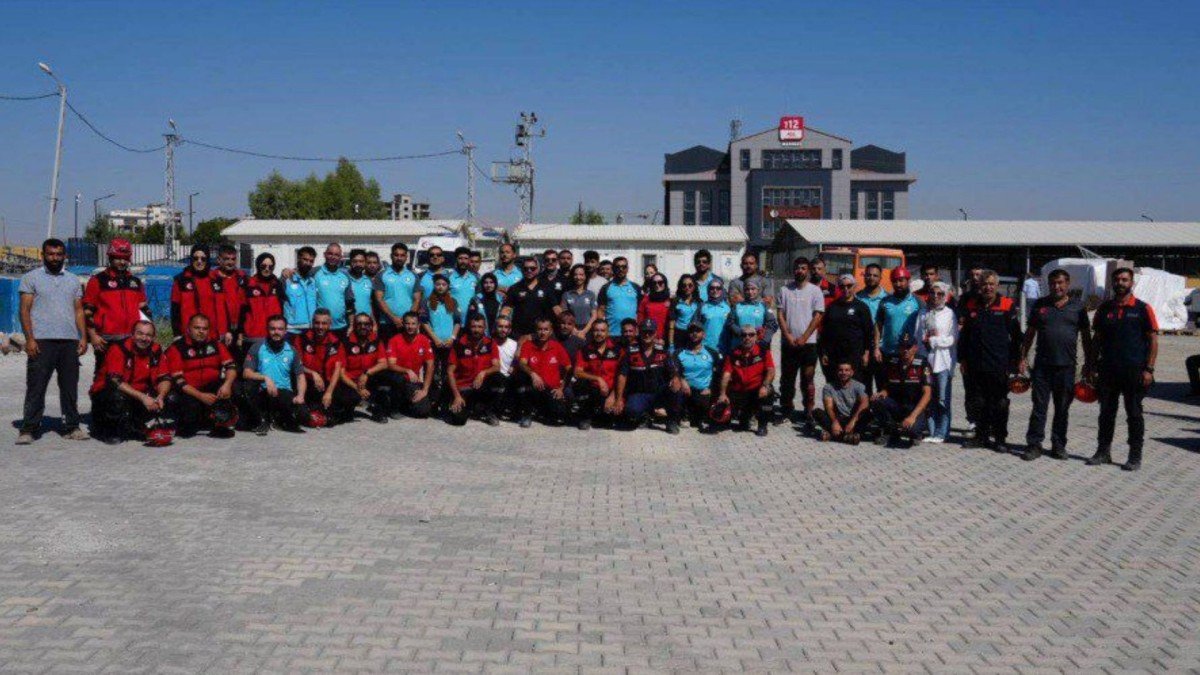 Adıyaman’da gerçeği aratmayan deprem tatbikatı