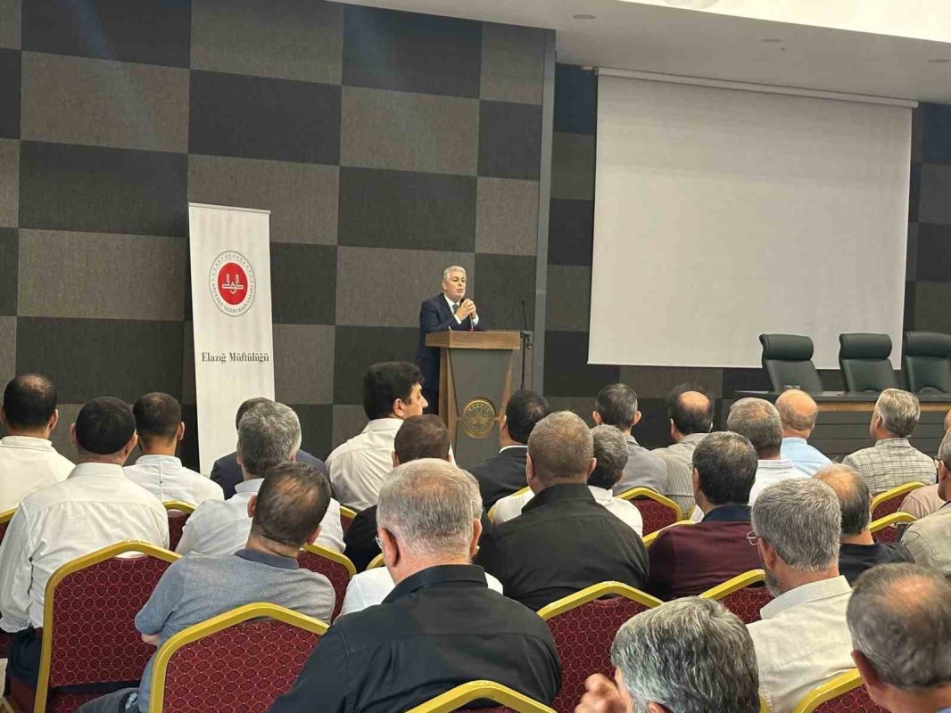 Elazığ’da Din Görevlileriyle Tanışma Toplantısı Gerçekleştirildi