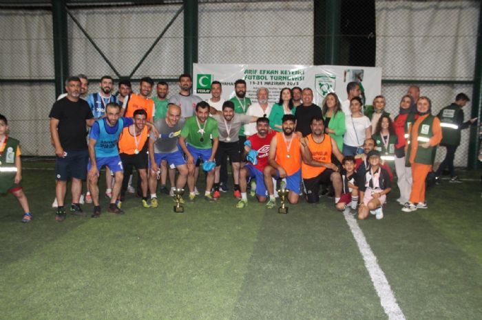 Arif Efkan Ketenci anısına futbol turnuvası düzenlendi