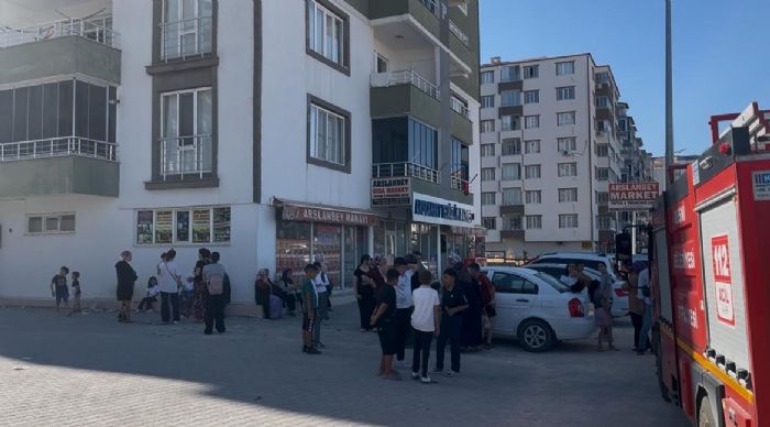 Doğum günü kutlaması yangın paniğine yol açtı