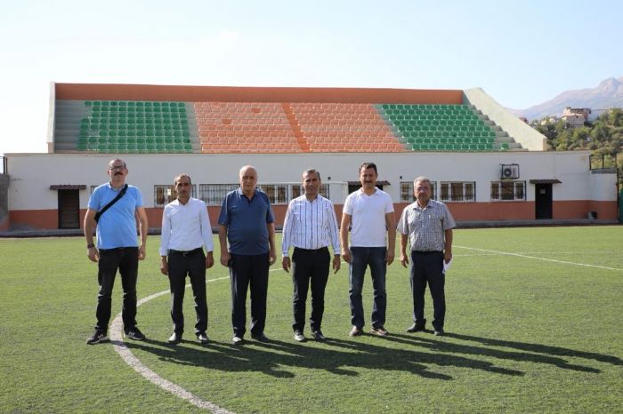 GERGER MODERN SPOR TESİSLERİNE KAVUŞUYOR