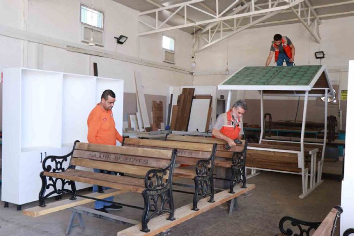 İlçe belediyesi dışardan almak yerine üreten belediye modeline geçiş yaptı