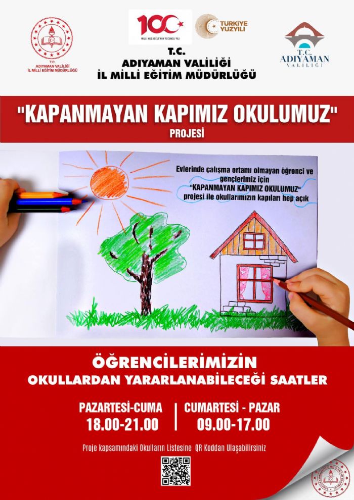 "Kapanmayan Kapımız Okulumuz" Projesi Gerçekleştirildi