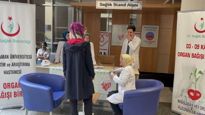Organ bağışı farkındalığı bilgilendirilmesi